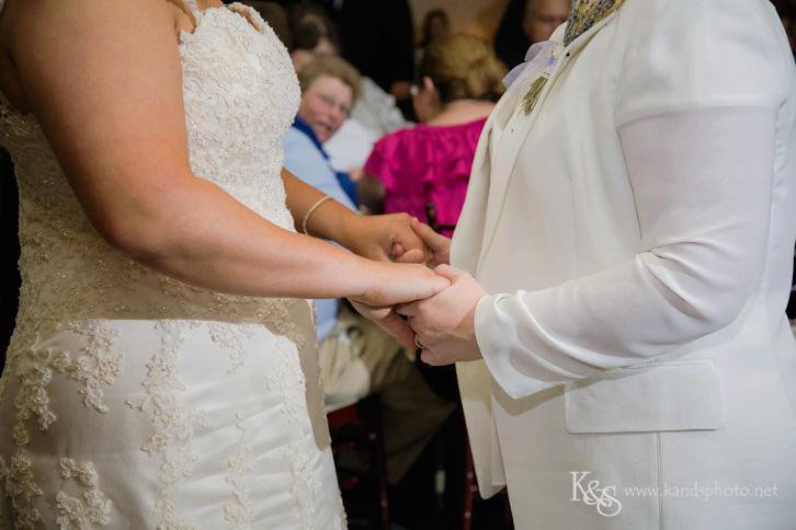 same sex wedding at mckinney grand hotel -51 Grand Hotel in McKinney Wedding